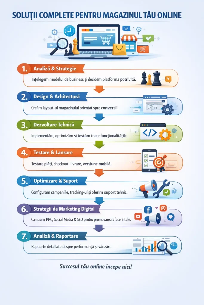 creare magazin online