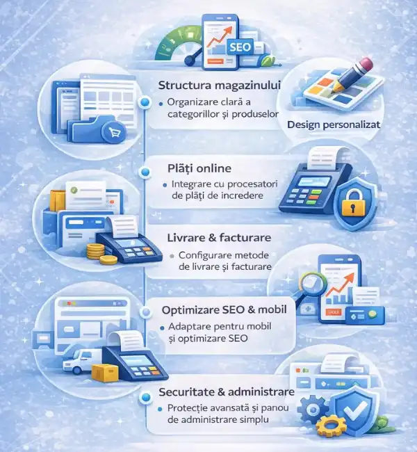 Creare magazin online