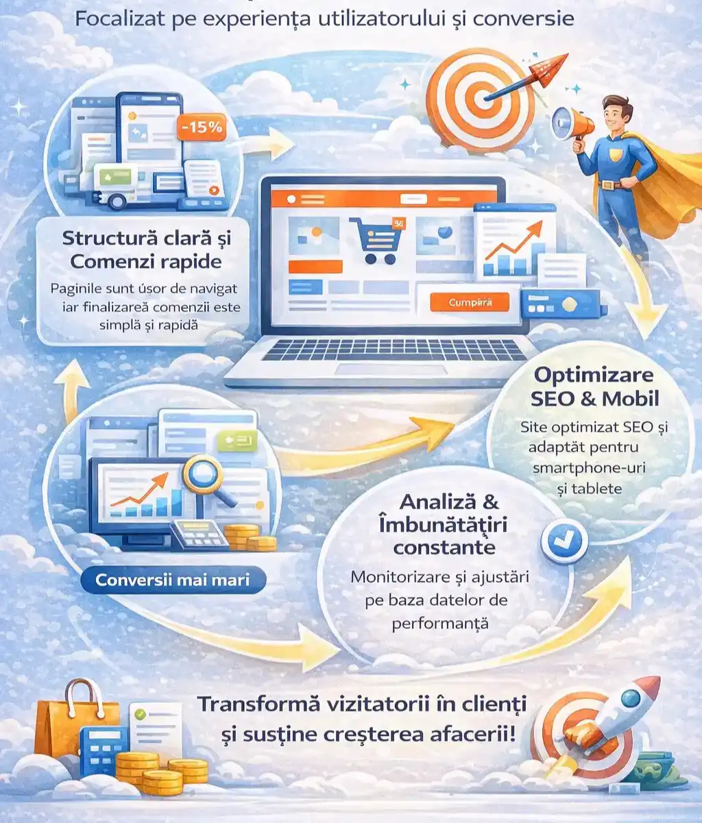 Creare magazin online